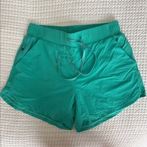 Teal Running Shorts